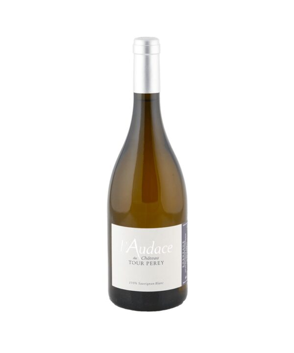 Audace de Tour Perey 2020 <br> Bordeaux blanc sec <br> 66$ la bouteille – 396$ la caisse de 6 BT