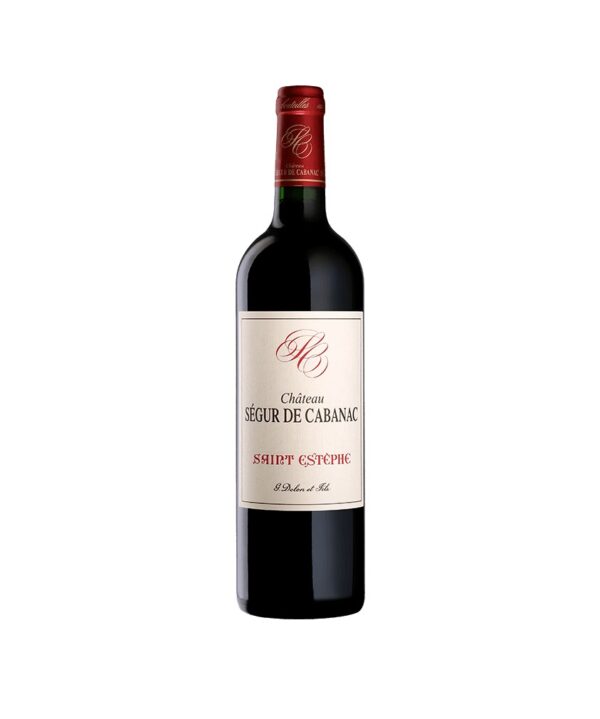 Château Segur de Cabanac <br>Saint-Estèphe, rouge 2017 <br> 62 $ à la bouteille <br> 372.00 $ à la caisse de 6 BT